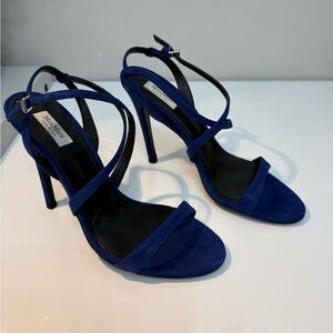 MaxMara Women's Black and Blue Sandals